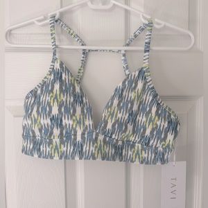 NWT Tavi adjustable studio bra. Size M.